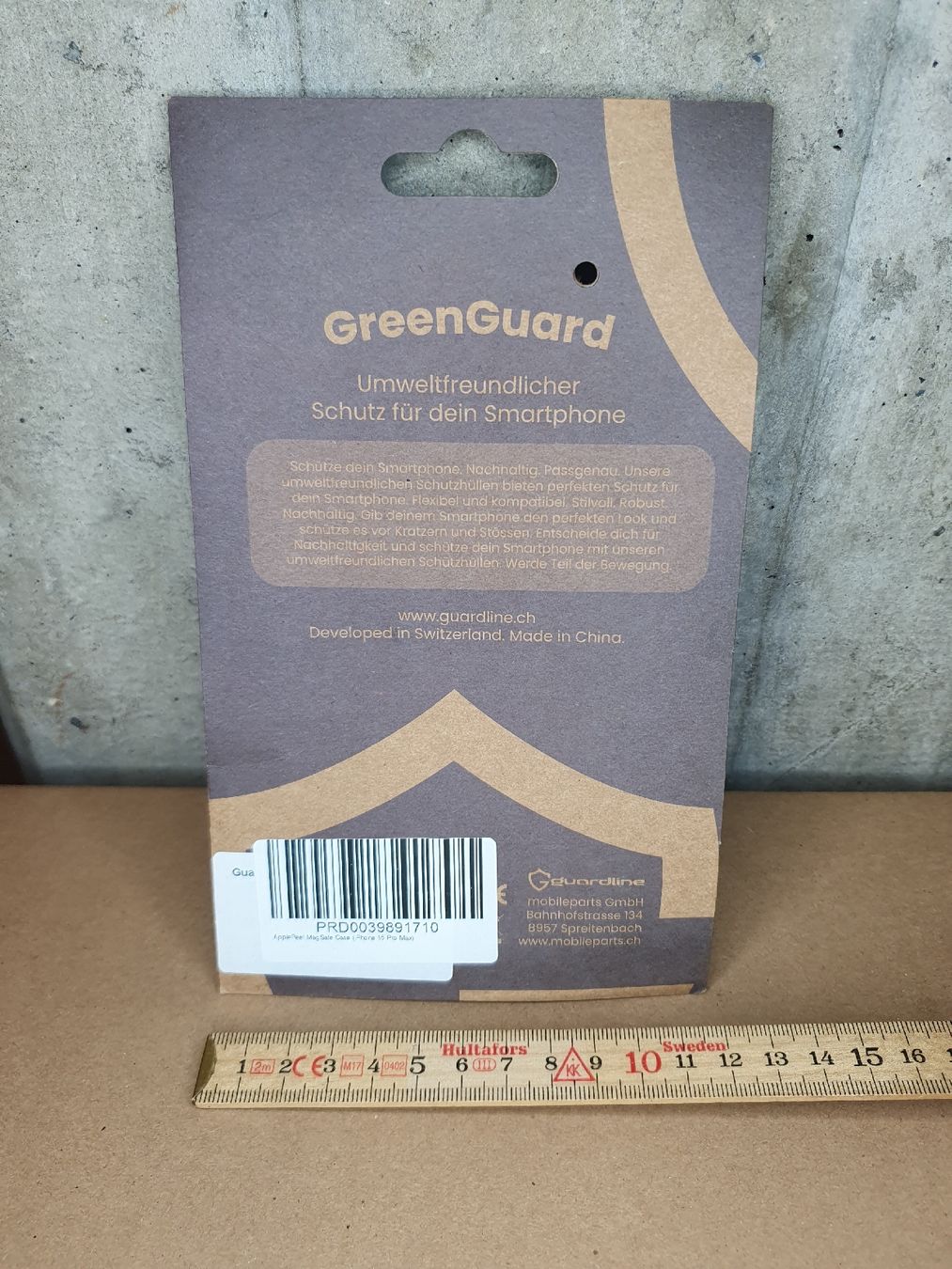 Apple Cover & Protezioni schermo: GreenGuard Handyhülle Apple MagSafe Case iPhone 15 Pro Max – Nuovo e nell'imballaggio originale da Aathal-Seegräben venduto da Ru.Fi 1