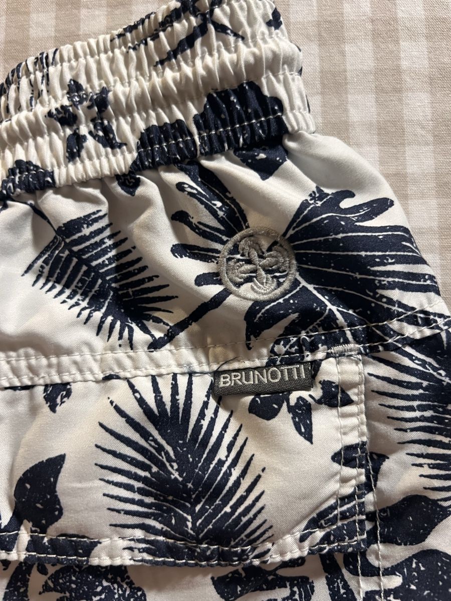 Brunotti Pantaloni: Badehose Brunotti Blumenmuster – Usato da Bern venduto da mat_9mnr