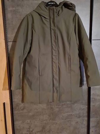 Warme Winterjacke Gr.L oliv