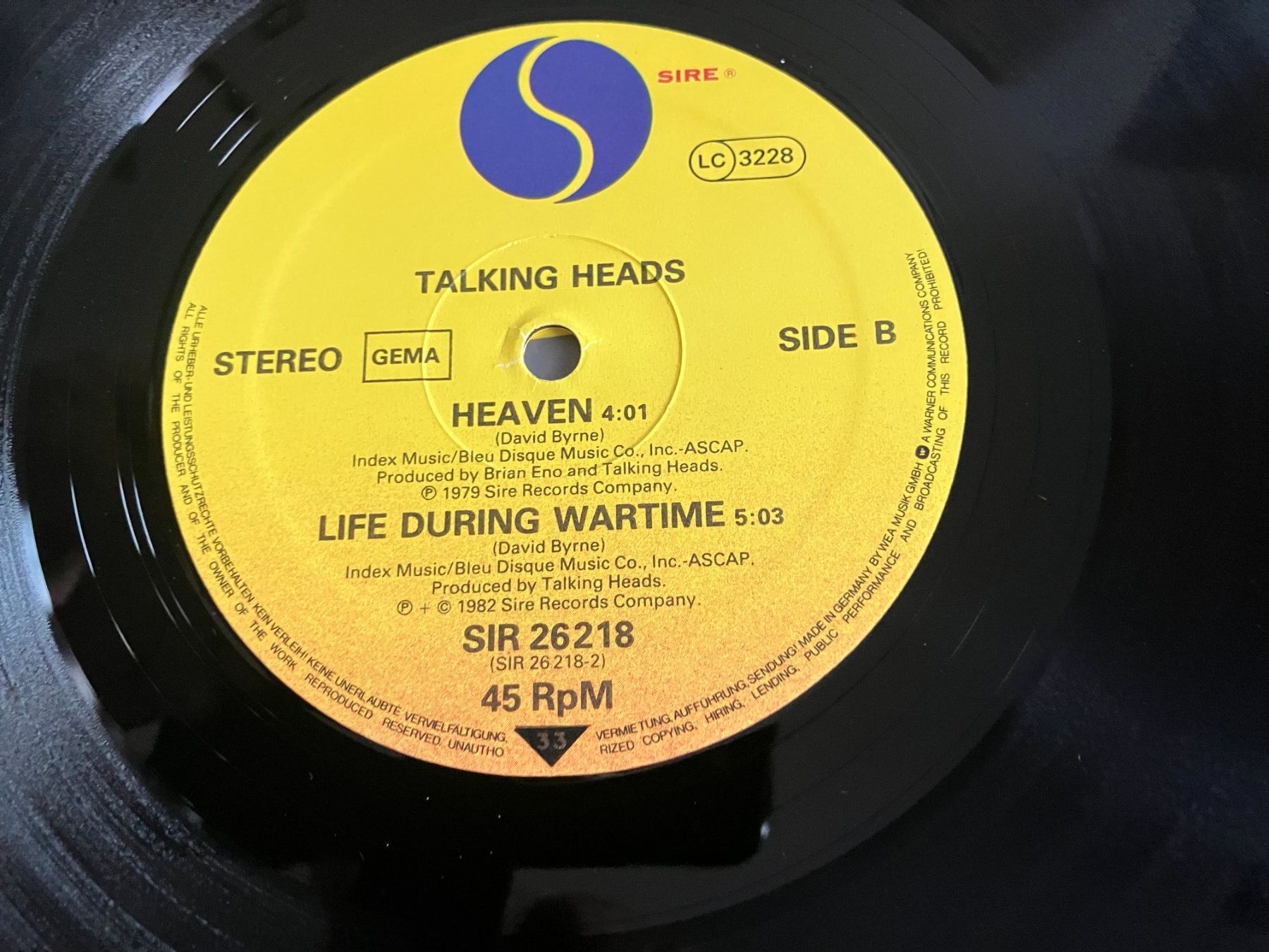 Schallplatten: Talking Heads – Gebraucht aus Aarwangen von Jukebox3 7