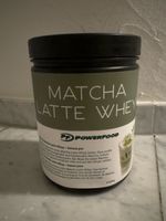 Powerfood Matcha Latte Whey Pulver neu 450g