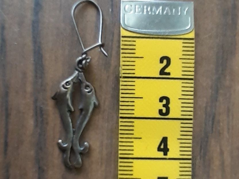Orecchini pendenti & Orecchini a lobo: Silber Ohrring Delphine – Usato da Mörschwil venduto da wunderkiste44 6