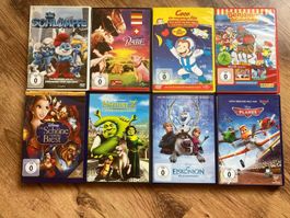 8 Kinder DVD-Filme FSK 0