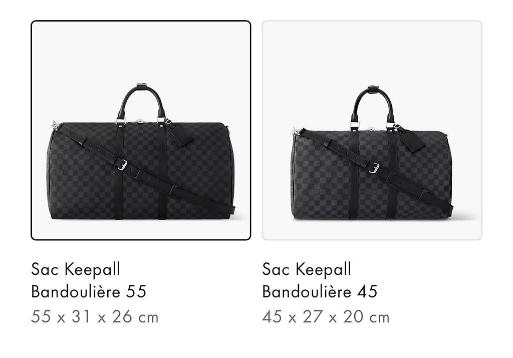Borse: Louis Vuitton Keepall graphite 55 – Usato da Renens VD venduto da sammy_boy 1