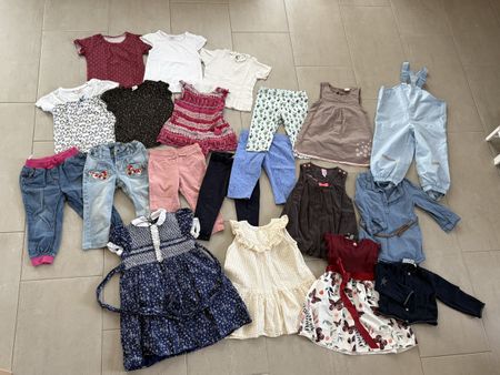 Mädchen Kleider Paket Gr. 86-92