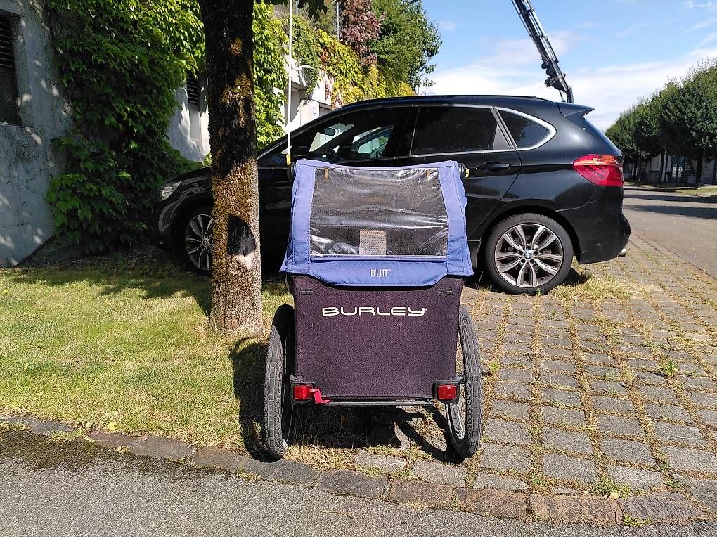 Burley Rimorchi: Veloanhänger Burley D'Lite Single – Usato da Oberengstringen venduto da ruby_a 1