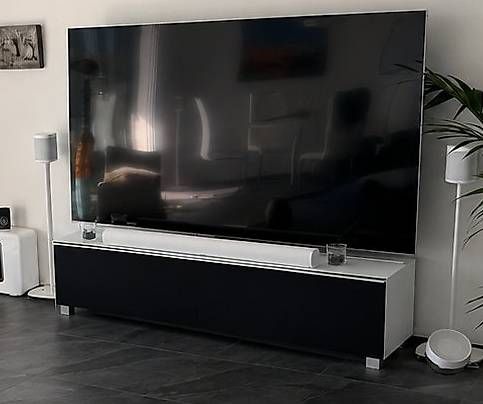Mobili TV: Modernes TV-Sideboard in Weiss – Usato da Rüti ZH venduto da Psanto