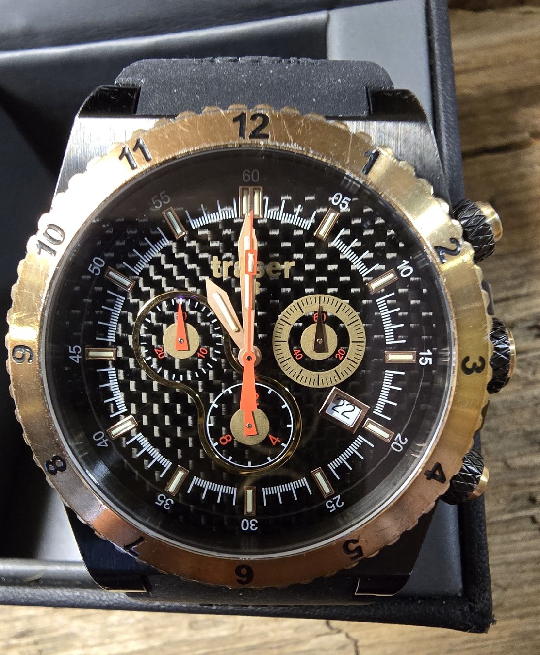Traser Orologi: Classic Chronograph  traser – Usato da Walkringen venduto da Vanuca 5