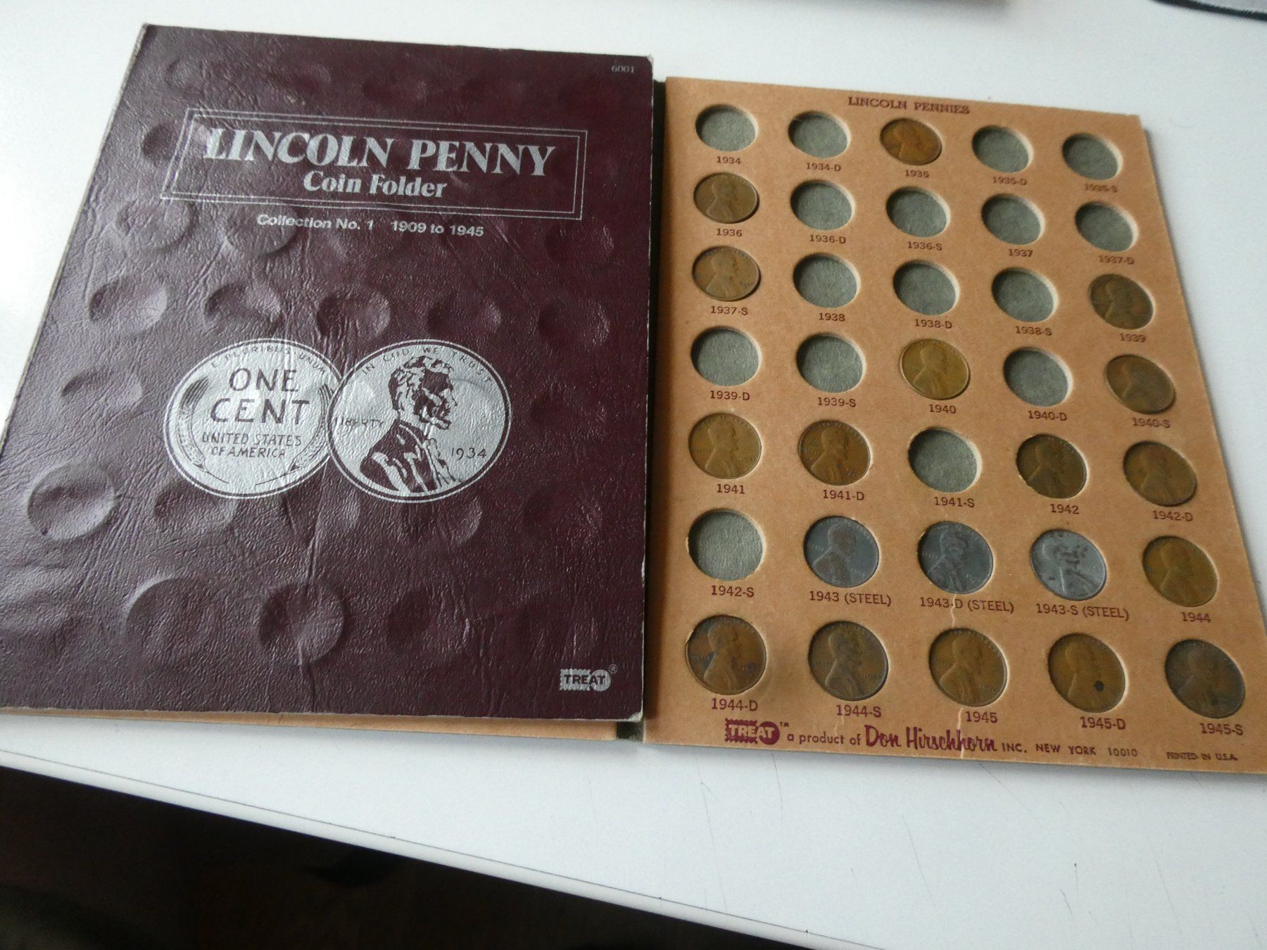 Tutti le monete: USA Lincoln Penny Collection ab 1909 – Nuovo (secondo la descrizione) da Hinterforst venduto da Rohusri