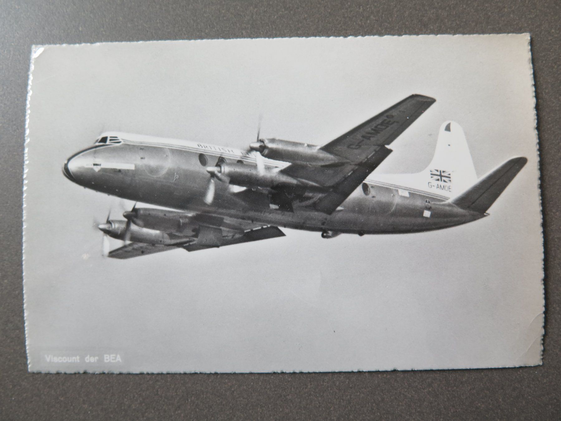Cartes postales: BEA - VISCOUNT DER BEA – D'occasion à Wittenbach par lipasal