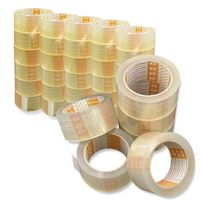 144 Klebeband, Packband Rollen 66m x 49 mm 52my transparent