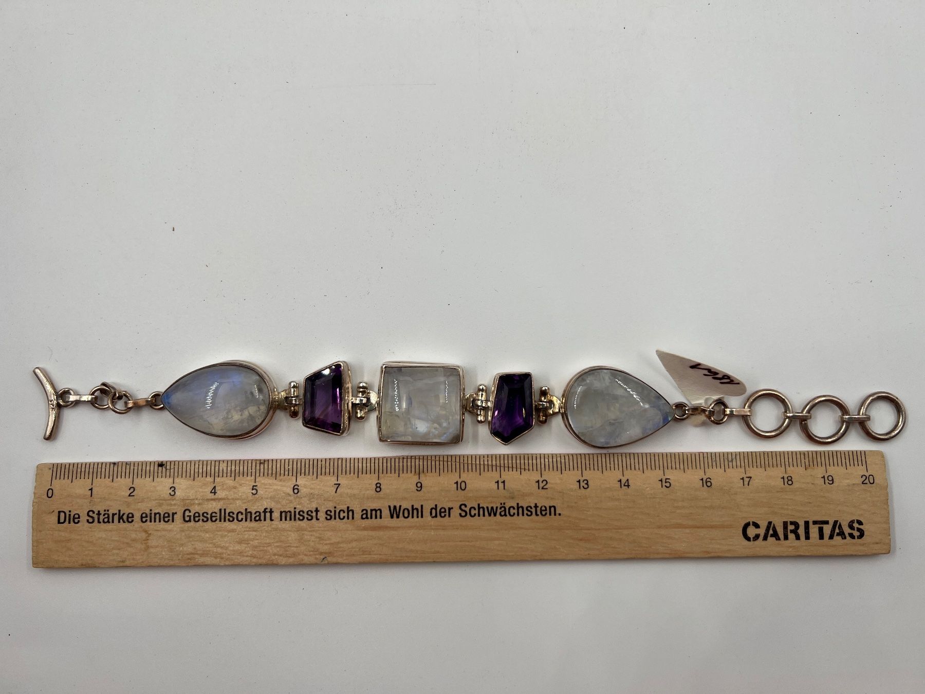Bracciali & Braccialetti: Armband Silber mit Edelsteinen – Nuovo (secondo la descrizione) da Meilen venduto da GabriellaP 2
