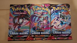 Pokemon Chaos Rising 3 Booster EN - Neu & Sealed