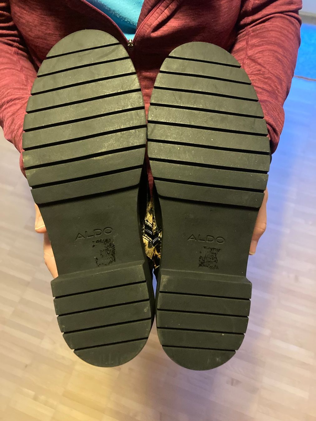 Scarpe da donna: Schuhe: ungetragene Boots mit Leopardenmuster, Grösse 41 – Nuovo (secondo la descrizione) da Hinteregg venduto da pantani70 3