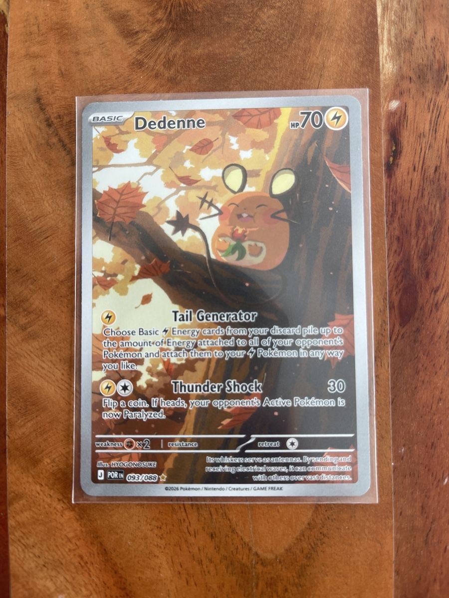 Pokémon Carte collezionabili: Dedenne Pokémon Perfect Order (1) – Nuovo (secondo la descrizione) da Thun venduto da Domuler