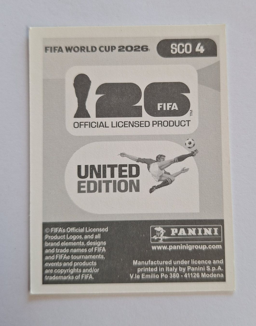 Panini Carte collezionabili: Panini Kieran Tierney SCO 4 – Nuovo (secondo la descrizione) da Romanens venduto da Crocette 1