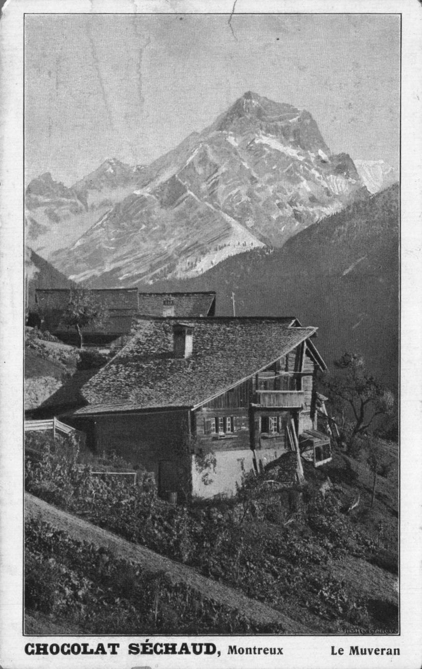 Ansichtskarten: Ansichtskarte Chocolat Séchaud Le Muveran – Neu (gemäss Beschreibung) aus Oberkirch LU von sa_kr