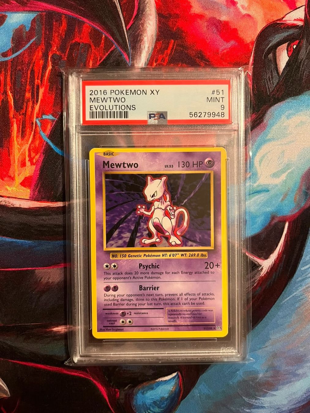 Pokémon Carte collezionabili: MEWTWO Evolutions PSA 9 – Nuovo (secondo la descrizione) da Siebnen venduto da Arti54