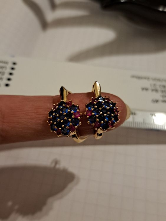 Boucle Oreille Chat Boucles D'Oreilles Pendantes En Argent Sterling Plaqué Or Rose Bijoux Fantaisie Enfant