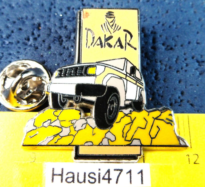 Pin's Rare Rallye Paris Dakar 1992 - Auto Car Raid 4x4 Le Cap Africa - Collection