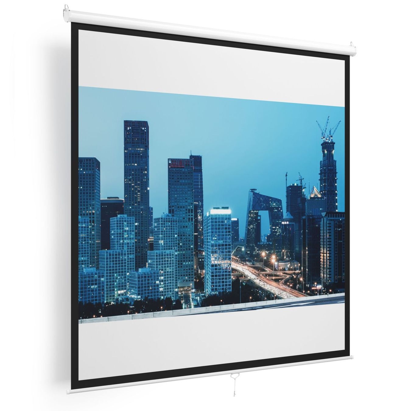 Proiettori: Beamer Leinwand 200 x 200 cm - Gratis Versand – Nuovo e nell'imballaggio originale da Kleinwangen venduto da Maluwa_GmbH 1
