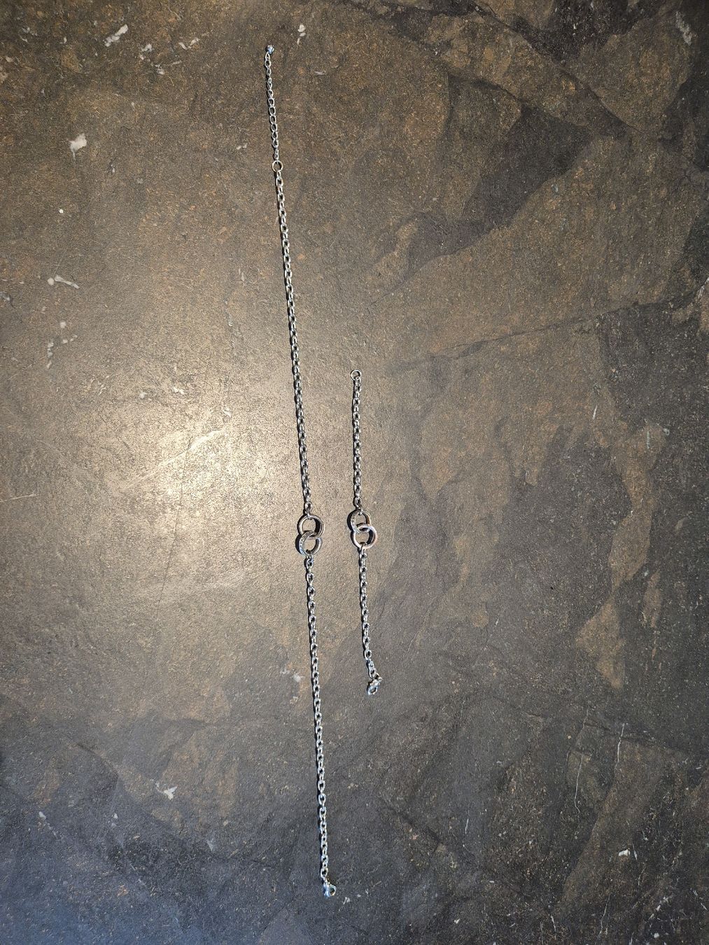 Catenine: Set Halskette und Armkette Ringe – Usato da Kollbrunn venduto da guernsey11 3