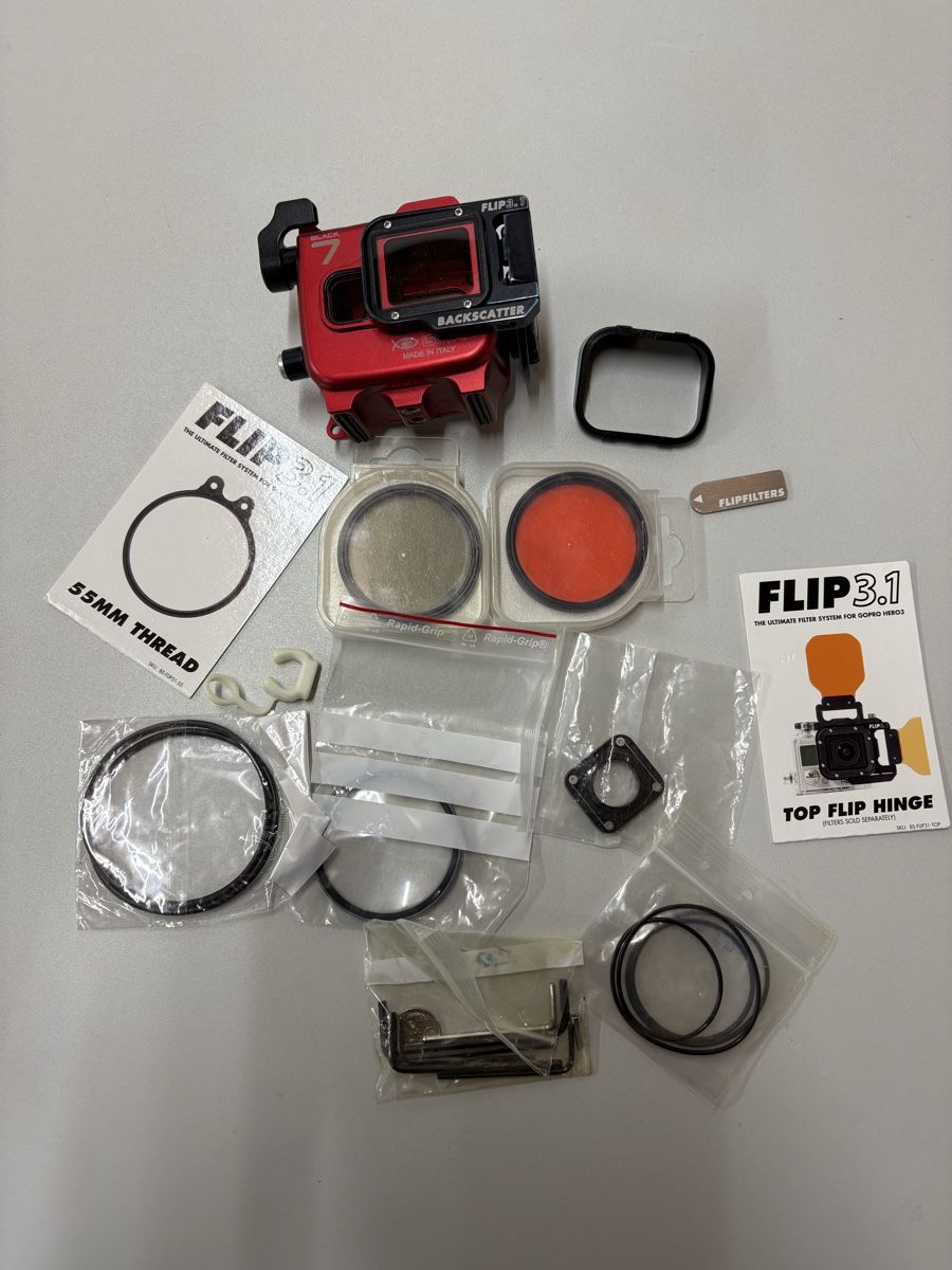 Lampade & Macchine fotografiche: Backscatter / Isotta Unterwassergehäuse GoPro Hero 7 Black + – Usato da Basel venduto da Tro_1can