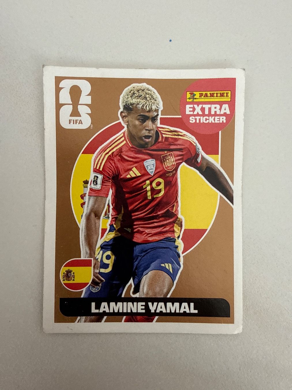 Panini Sammelbilder & Trading cards: PANINI EXTRA STICKER BRONZE LAMINE YAMAL – Gebraucht aus Meilen von Michi1982