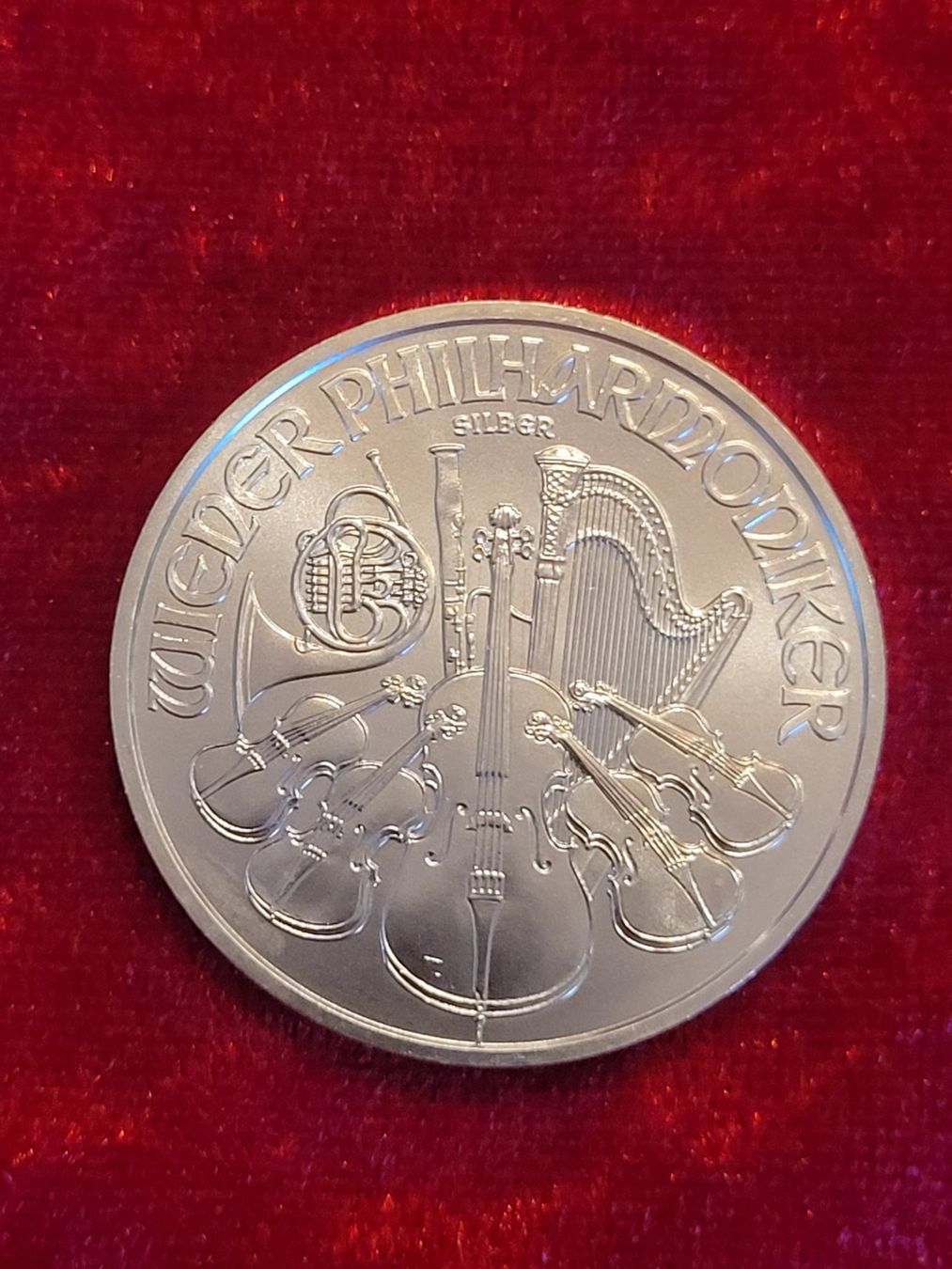 Alle Münzen: 1 oz Wiener Philharmoniker 2025 – Gebraucht aus Neuenkirch von majortom30 1