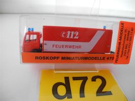 Roskopf 472 FW Gerätewagen HO, Nr. d72