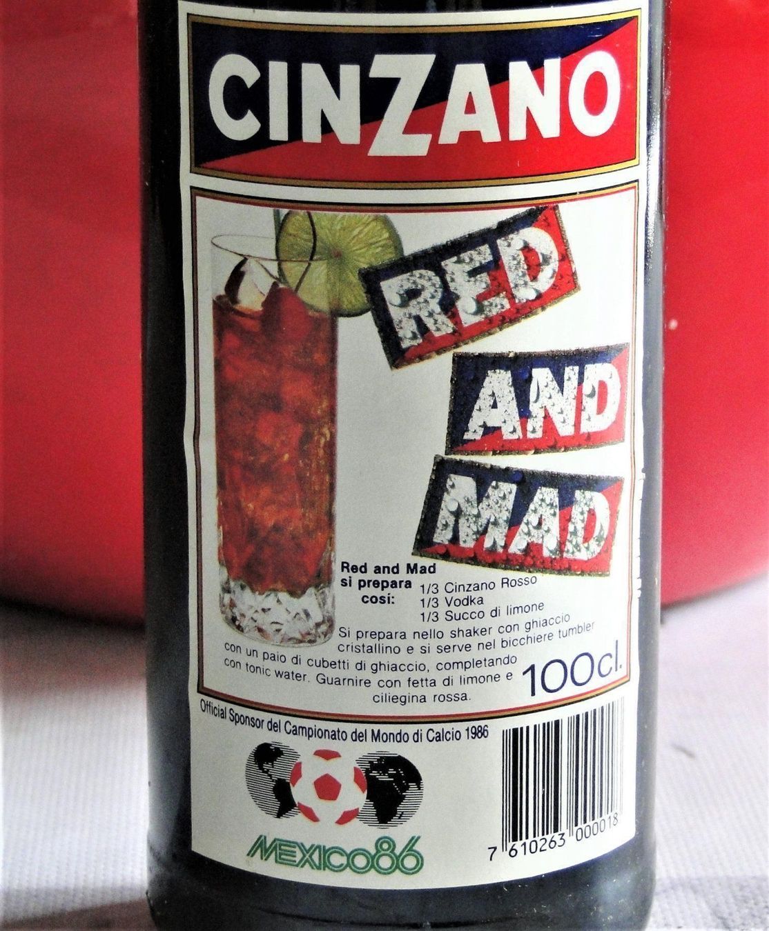 Bevande alcoliche: Sehr alte Cinzano - s. Mexico 1986s – Nuovo (secondo la descrizione) da Emmenbrücke venduto da Ulisse-22 3