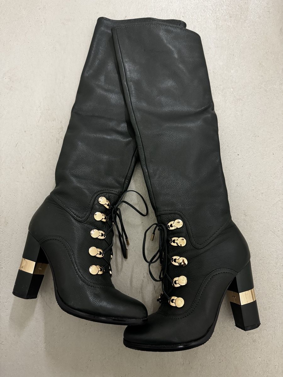 Chaussures femmes: Lederstiefel Gr. 36 – D'occasion à Killwangen par was.sharp