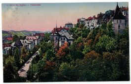 St. Gallen, Tellstrasse, gelaufen 1922