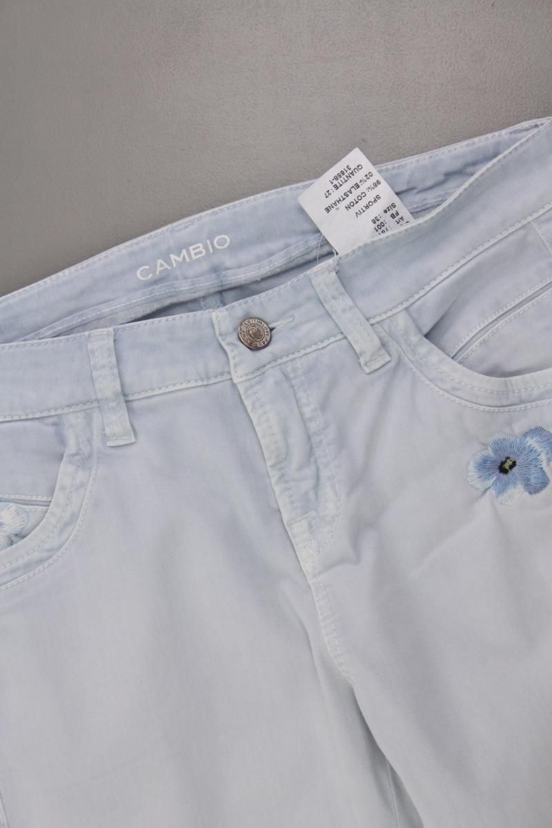 Pantaloni: Cambio Hose Gr. 36 blau aus Baumwolle – Usato da Neustadt an der Waldnaab venduto da SecondLifeFashion 1