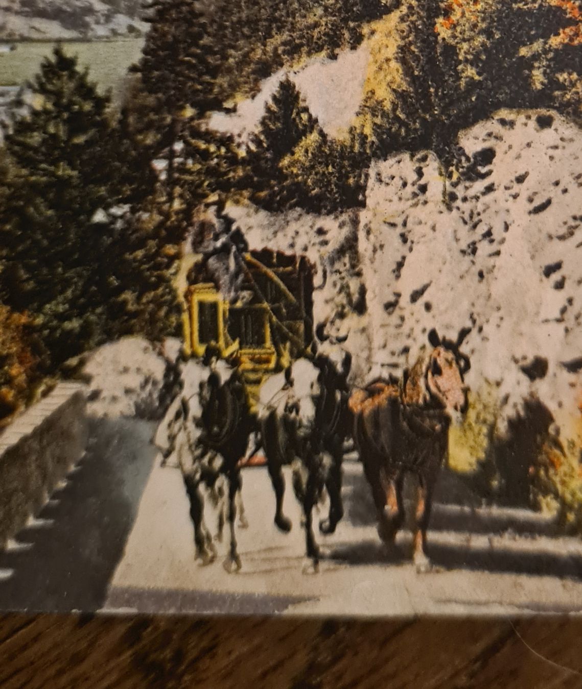 Cartoline postali: Chur mit Pferdegespann Postkutsche – Usato da Ebikon venduto da Donar50 1
