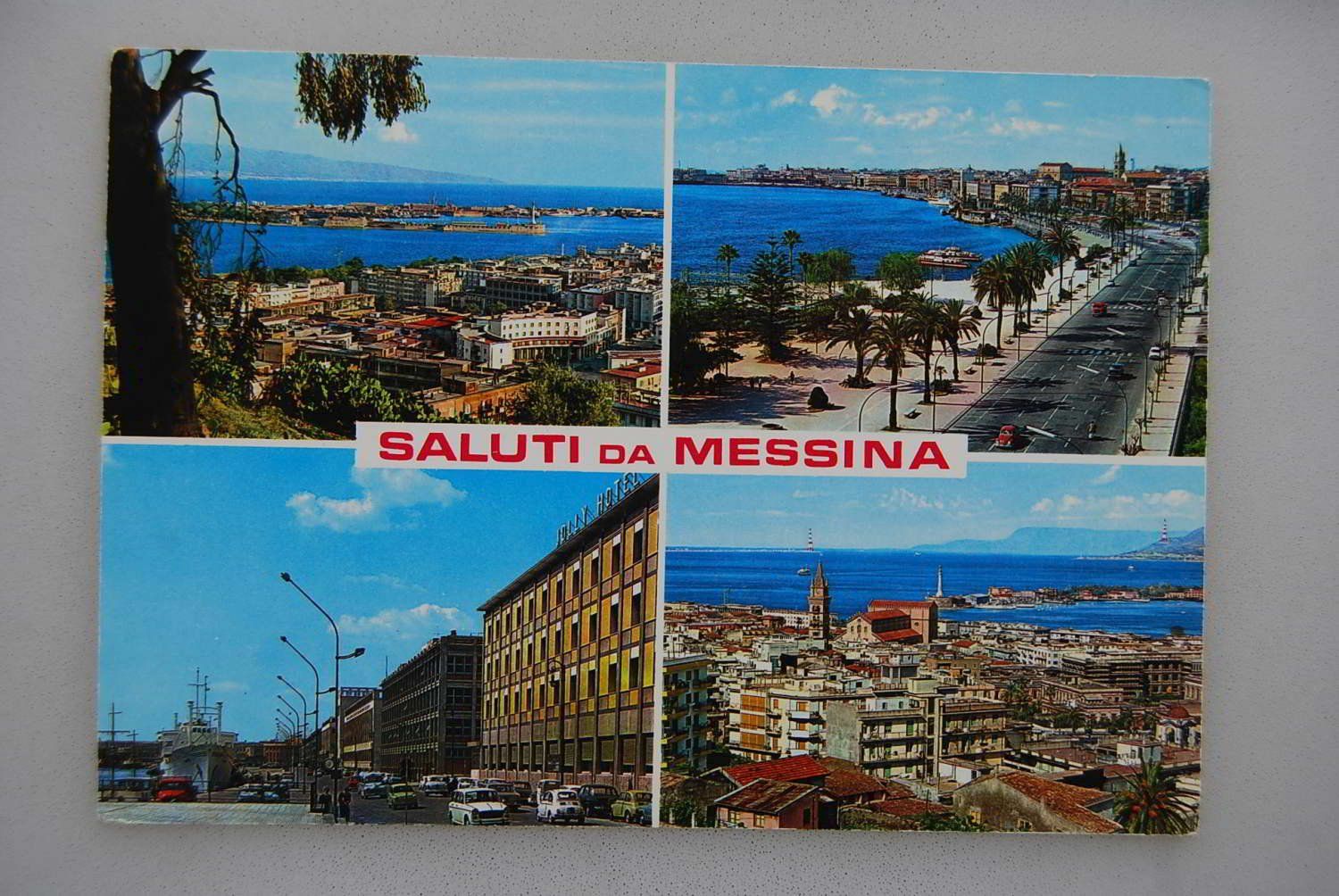 Cartoline postali: AK Saluti da Messina 1977 – Usato da Rüfenacht BE venduto da Toro06