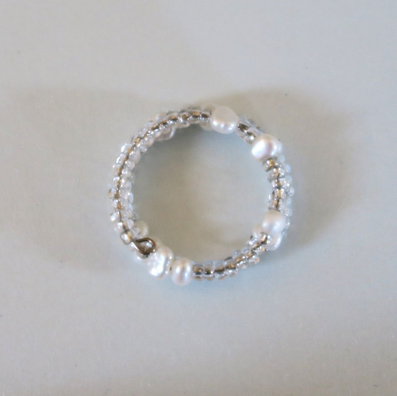 Anelli: Ring Zucht.-und Glasperlen, Gr. 69 mm – Usato da Brittnau venduto da marlenestone 3