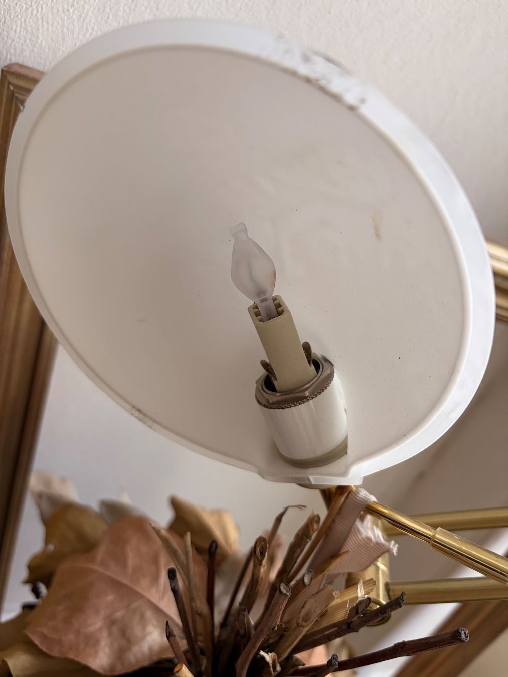 Lampen: Stehlampe und Leselampe Messing weiss matt – Gebraucht aus Bern von mic_7clt 3