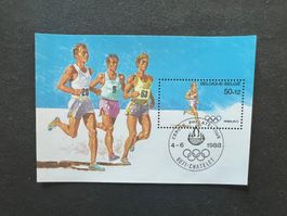 Belgien 1988  Olympia  Block Erstag  (A446)
