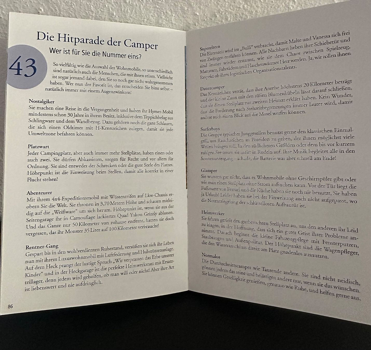 Livres: Wohnmobil / 101 Dinge / Buch – D'occasion à Otelfingen par Jupi07 7