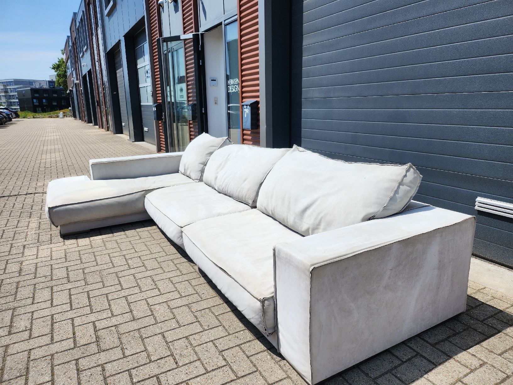 Baxter Sofas: Baxter - Budapest large Ecksofa by Paola Navone – D'occasion à Gelderland par HermsenDesign 1