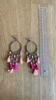 Ohrringe Modeschmuck rot/pink