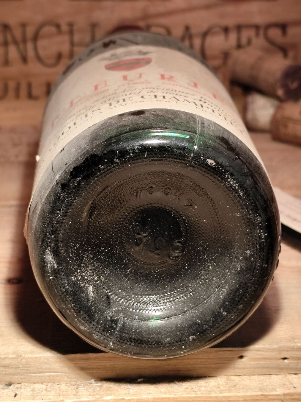 Vino: 1969 Fleurie Marquis de Champdieu – Nuovo (secondo la descrizione) da Büsserach venduto da Vintage-vins 4