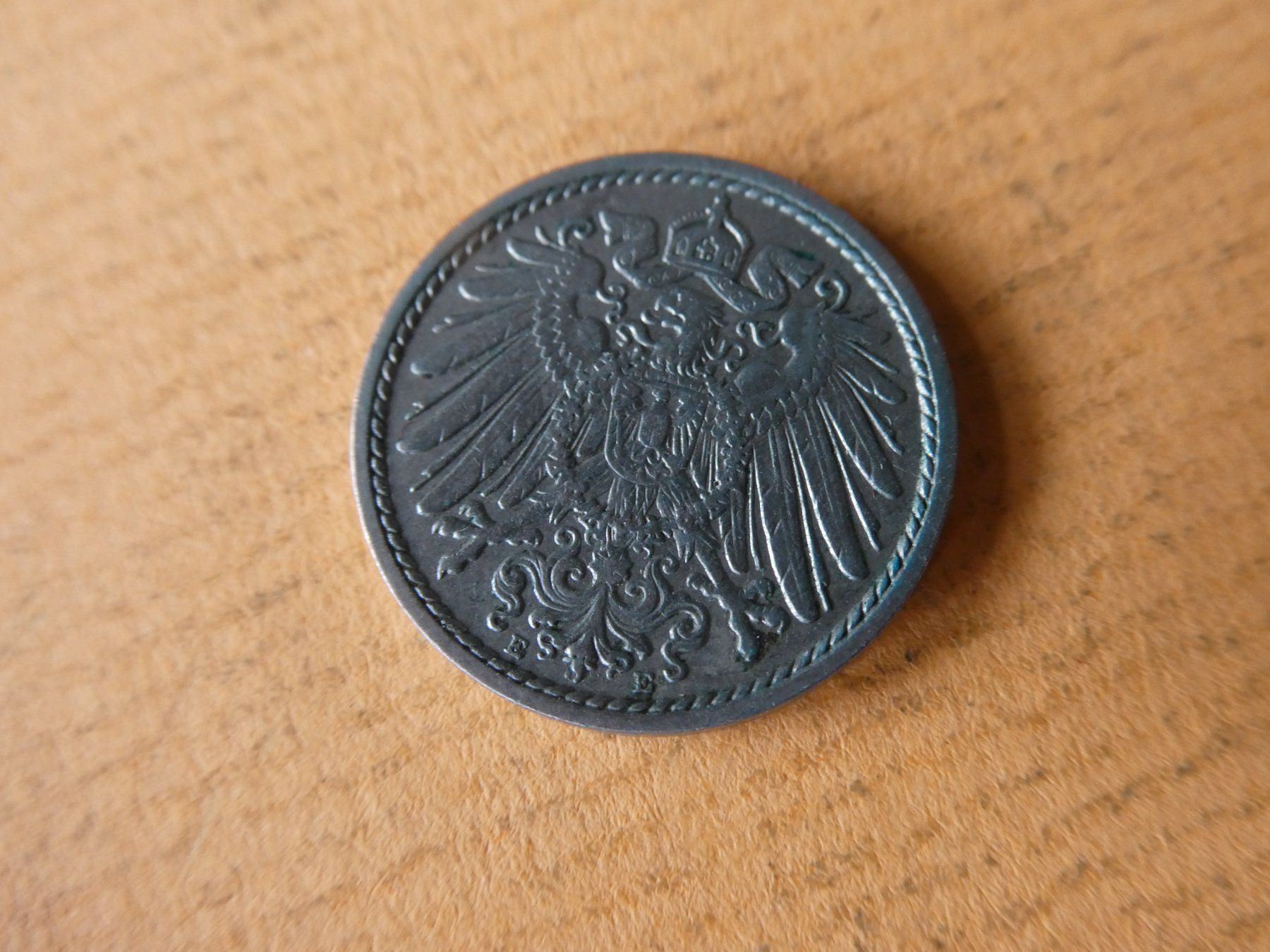 Toutes les monnaies: Dt. Reich 1911 E,  5 Pfennig – D'occasion à Hinterforst par Rohusri 1