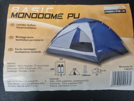 HIGH PEAK Monodome PU Zelt gebraucht und originalverpackt
