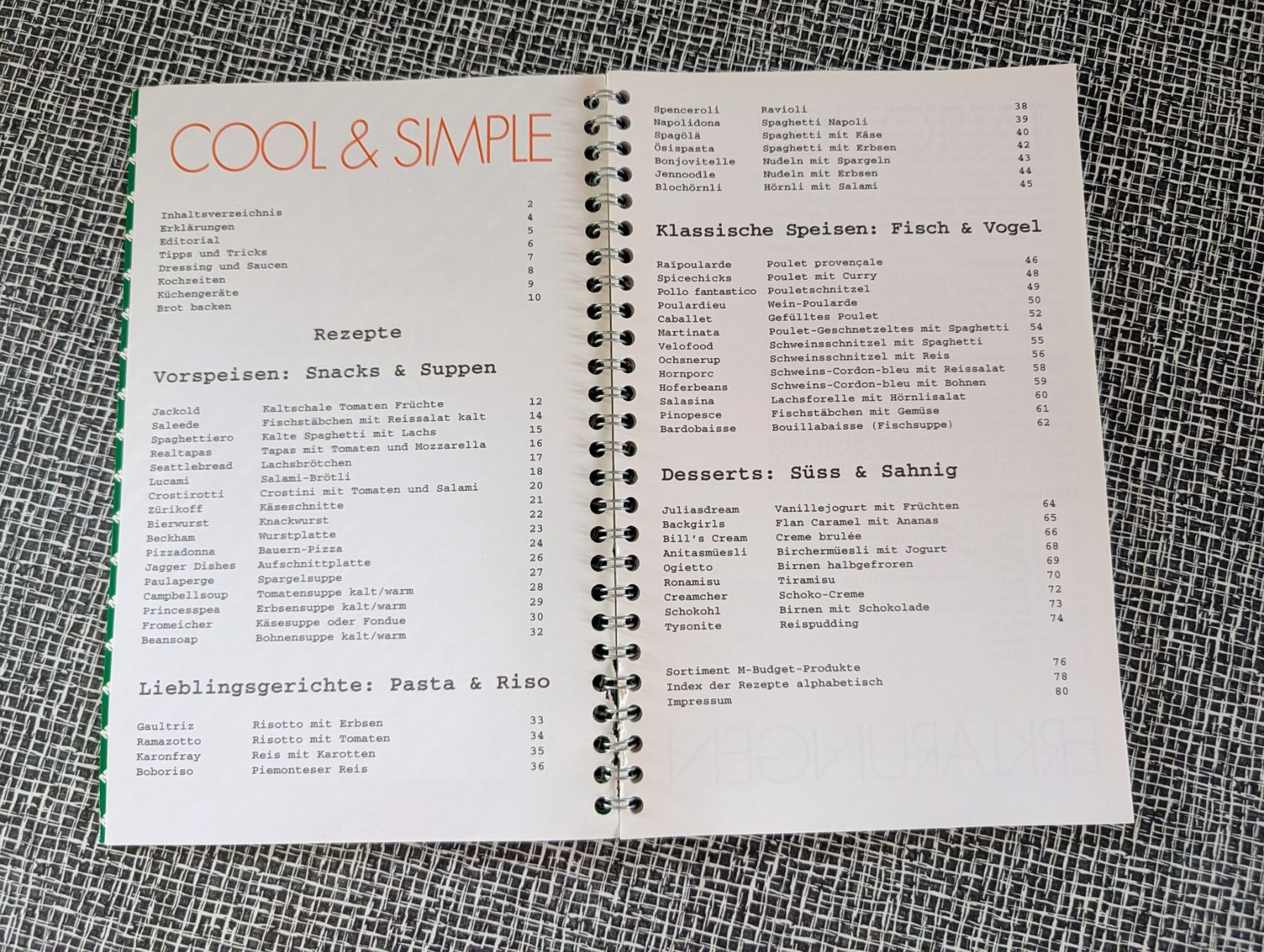 Livres: Budget Kochbuch 2er Set: Cool & Simple, Budget-Küche – D'occasion à Nänikon par Haexli_70 3