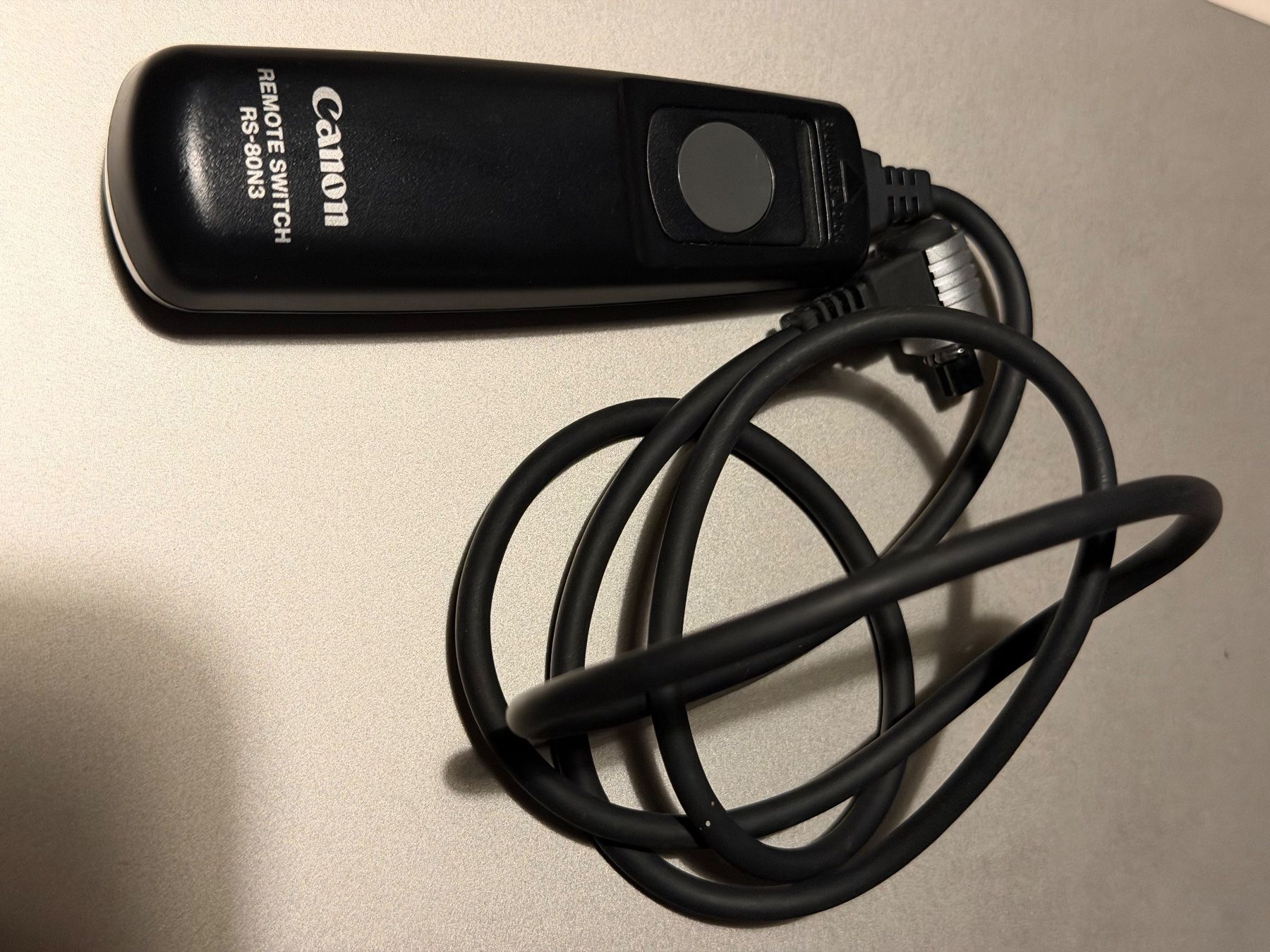 Canon Fotocamera: Télécommande Canon RS-80N3 filaire – Nuovo (secondo la descrizione) da fey venduto da Caductilometre