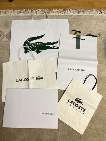 Lacoste Taschen Bag Einkaufstaschen Papiertaschen