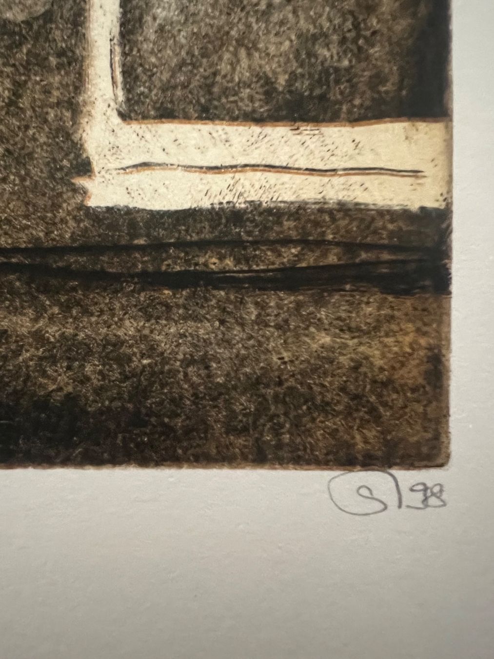 Grafiken & Lithographien: Unbekannter Künstler, monogrammiert – Gebraucht aus Rain von Pic-Ass 3