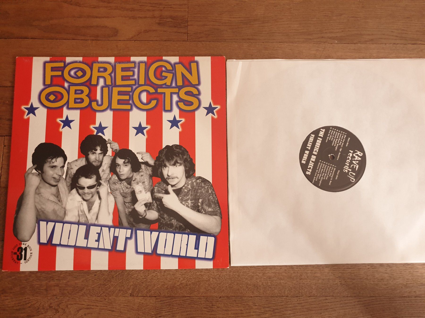 Schallplatten: Foreign Objects  Violent World – Neu (gemäss Beschreibung) aus zürich von ultraviolet